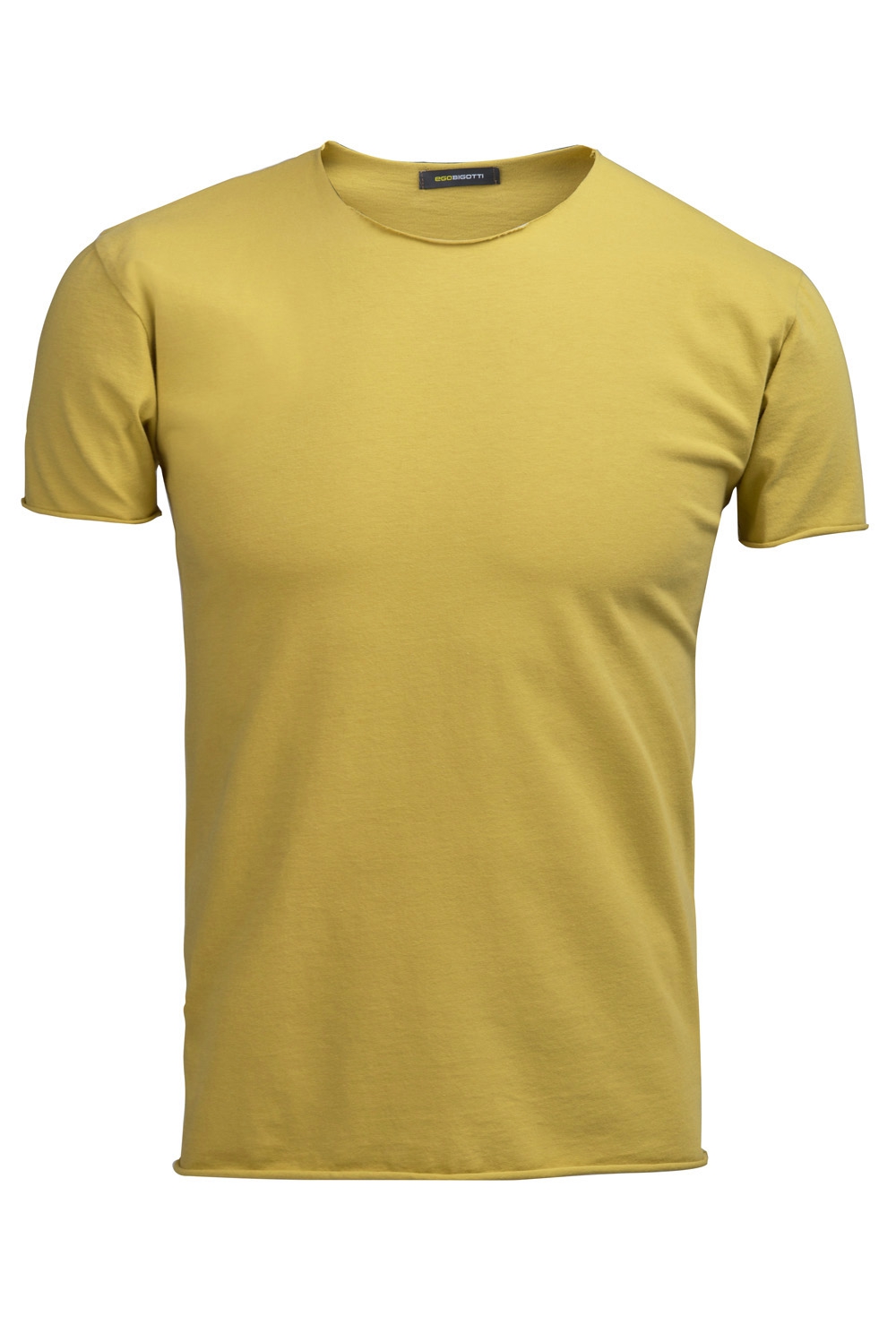 Tricou galben cu margini nefinisate 1