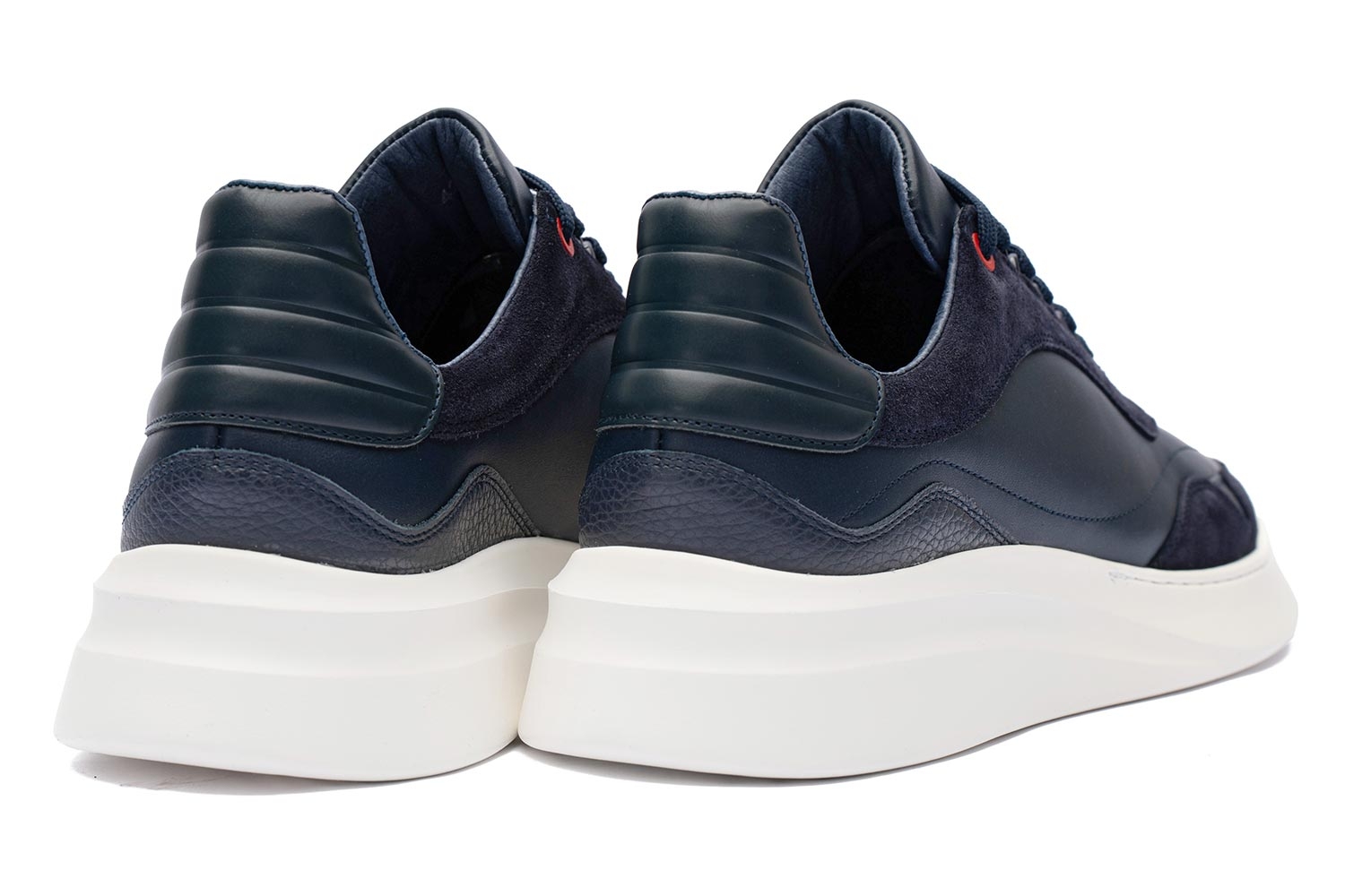 Sneakers bleumarin piele naturala 2