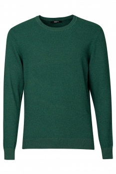Slim body green sweater