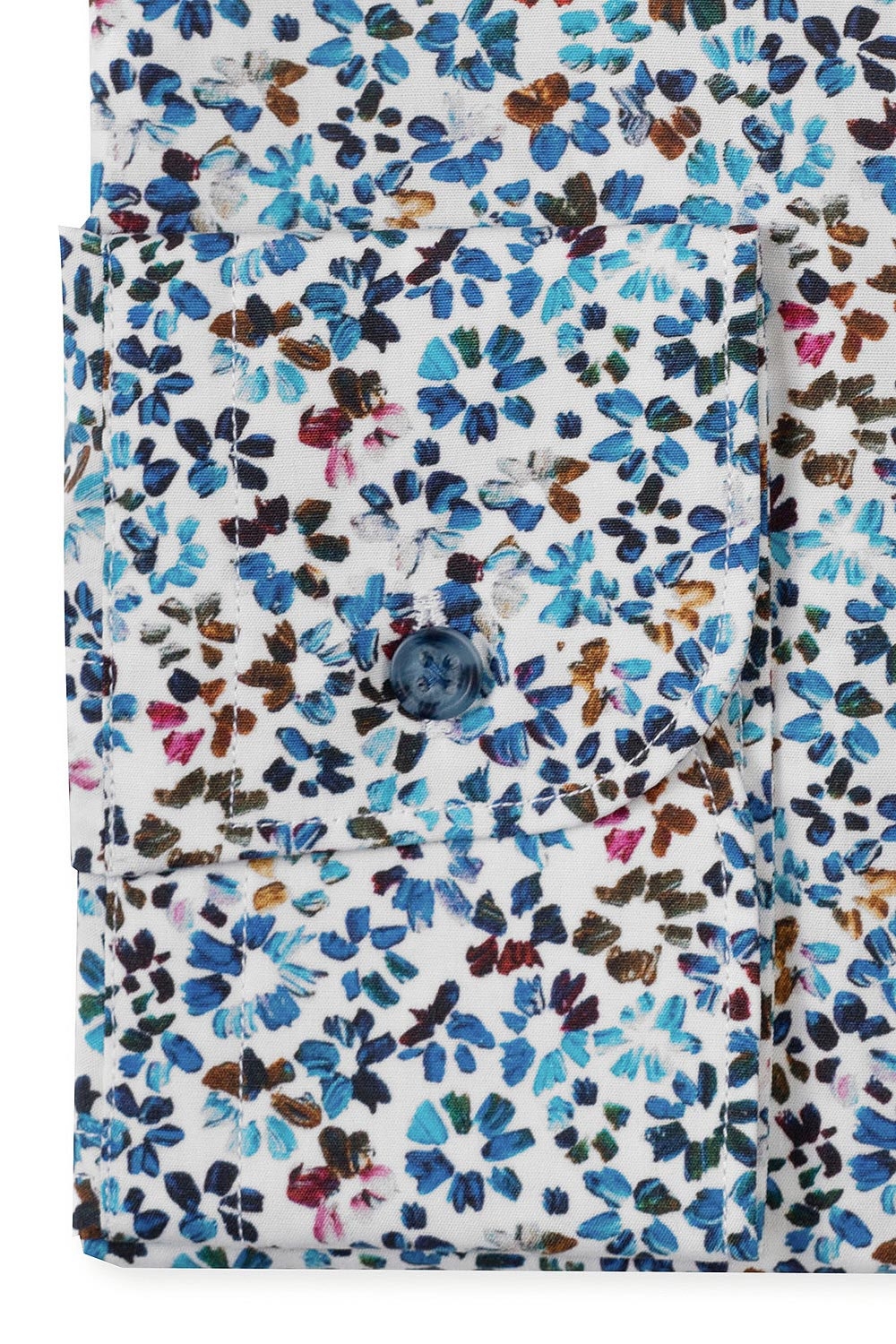 Camasa shaped multicolora print floral 2