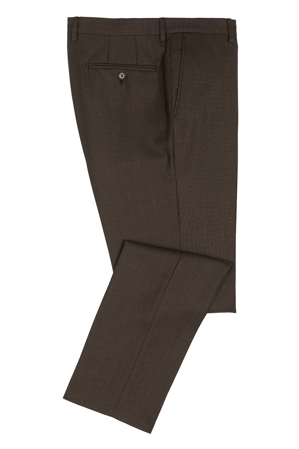Brown Plain Trouser 1