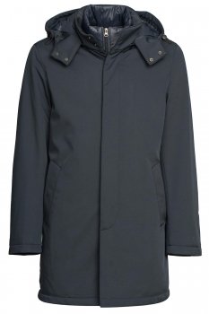 Blue plain jacket