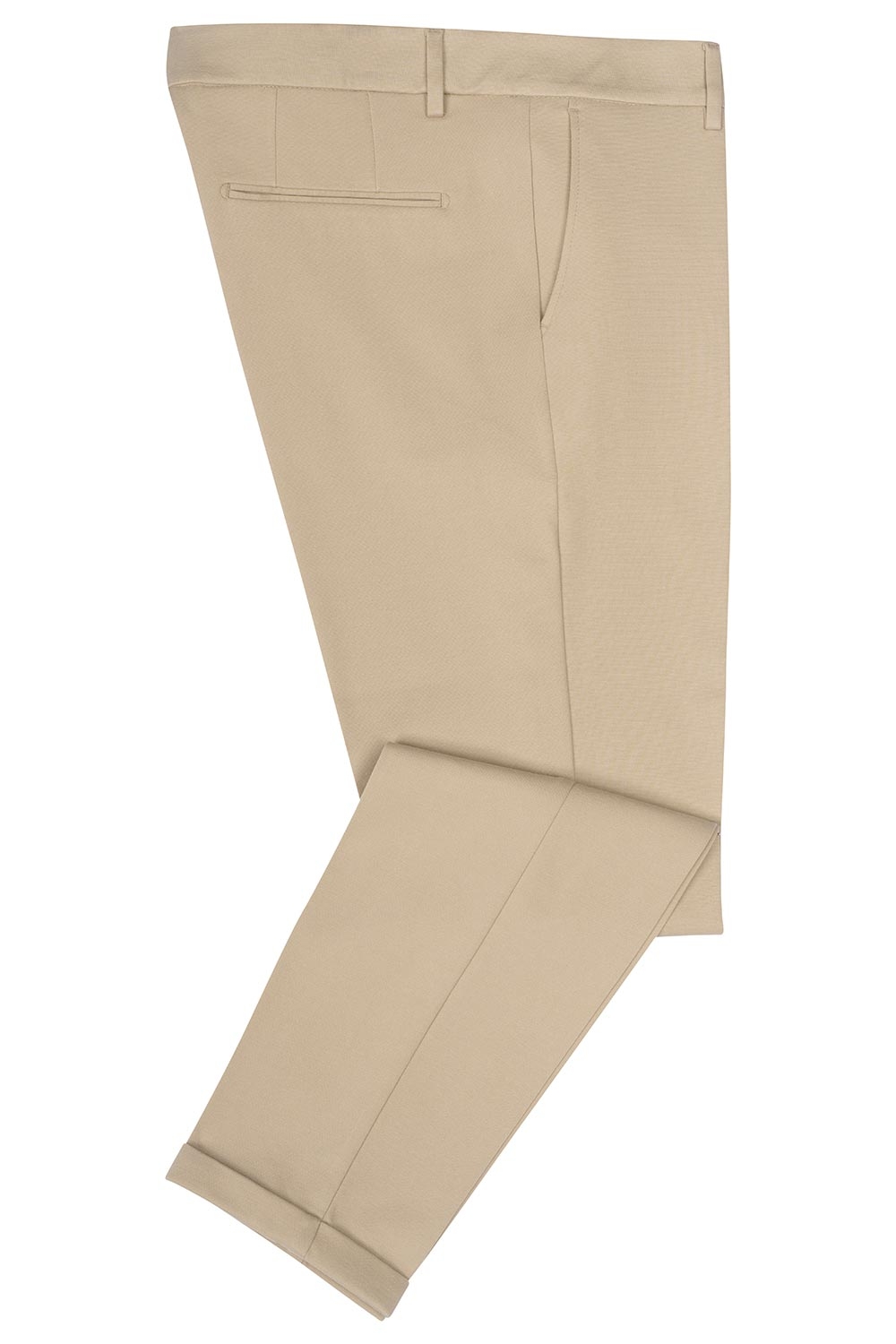 Pantaloni slim bej uni 0