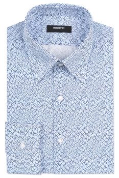 Camasa shaped alba print floral