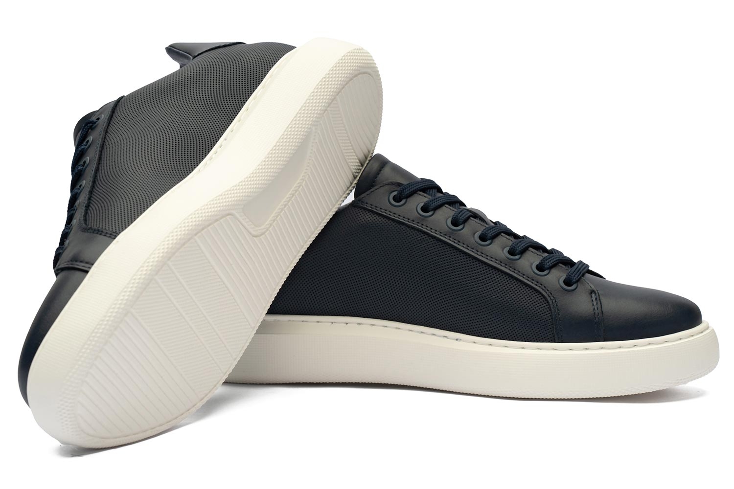 Sneakers bleumarin piele naturala 1