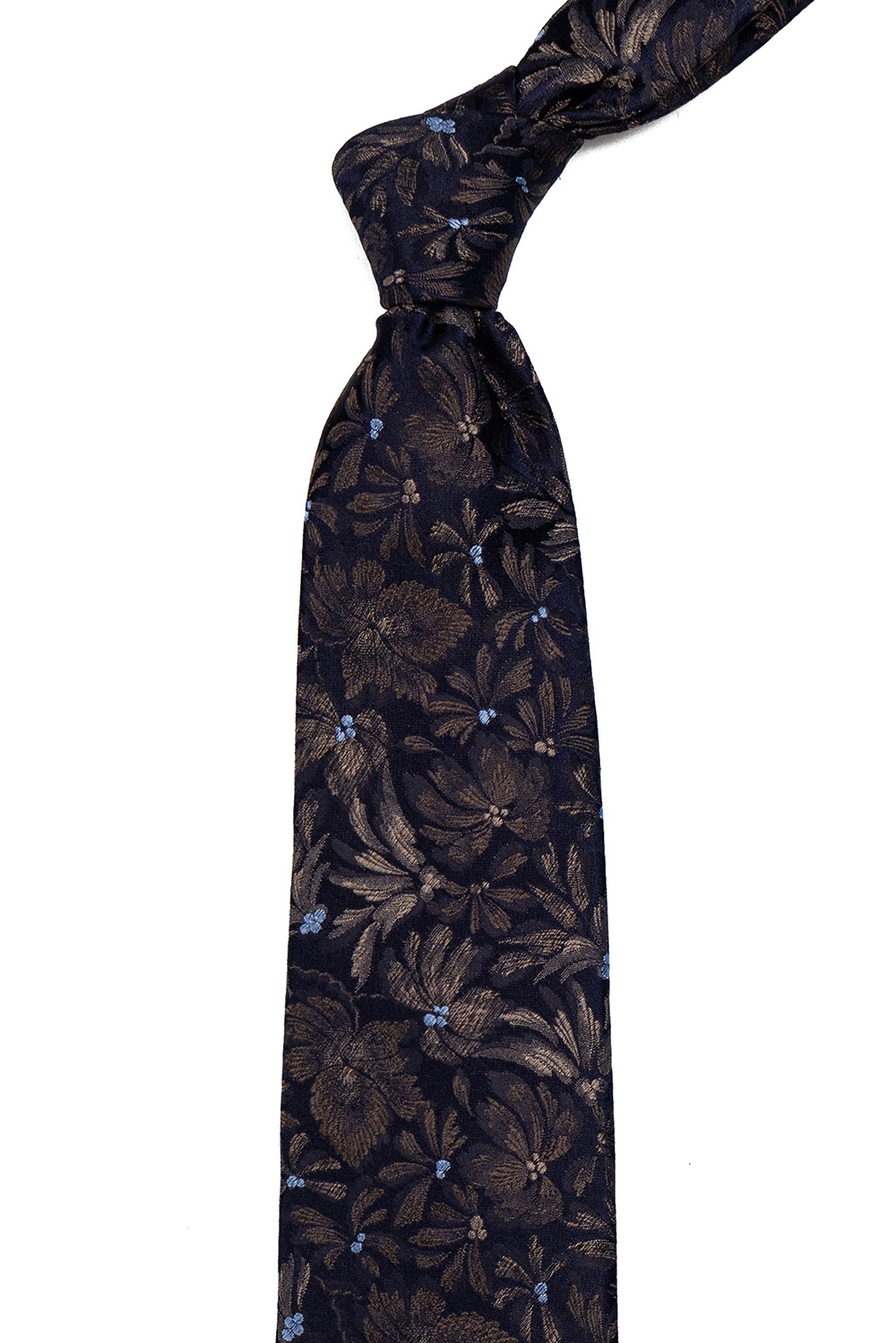 Matase tesuta navy floral 1
