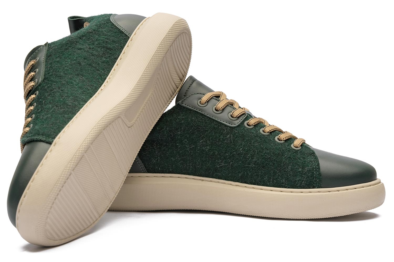 Green shoes 1