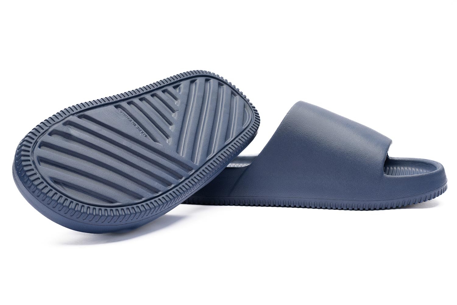 Blue 100% pvc flip-flops 1