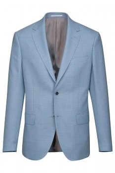 Sacou bleu uni