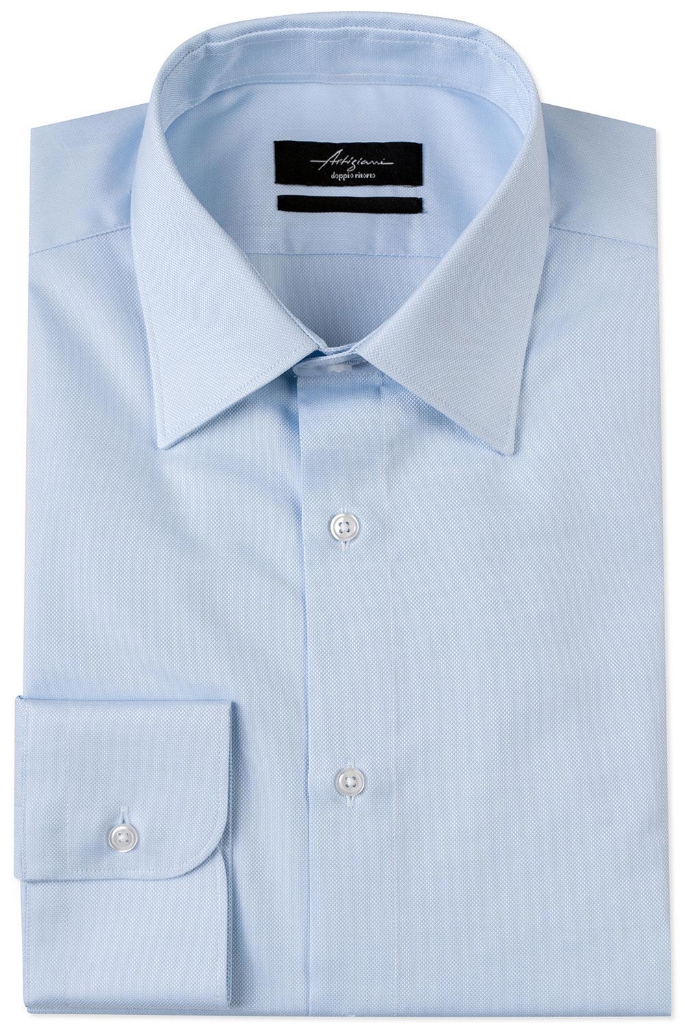 Camasa superslim bleu uni 0