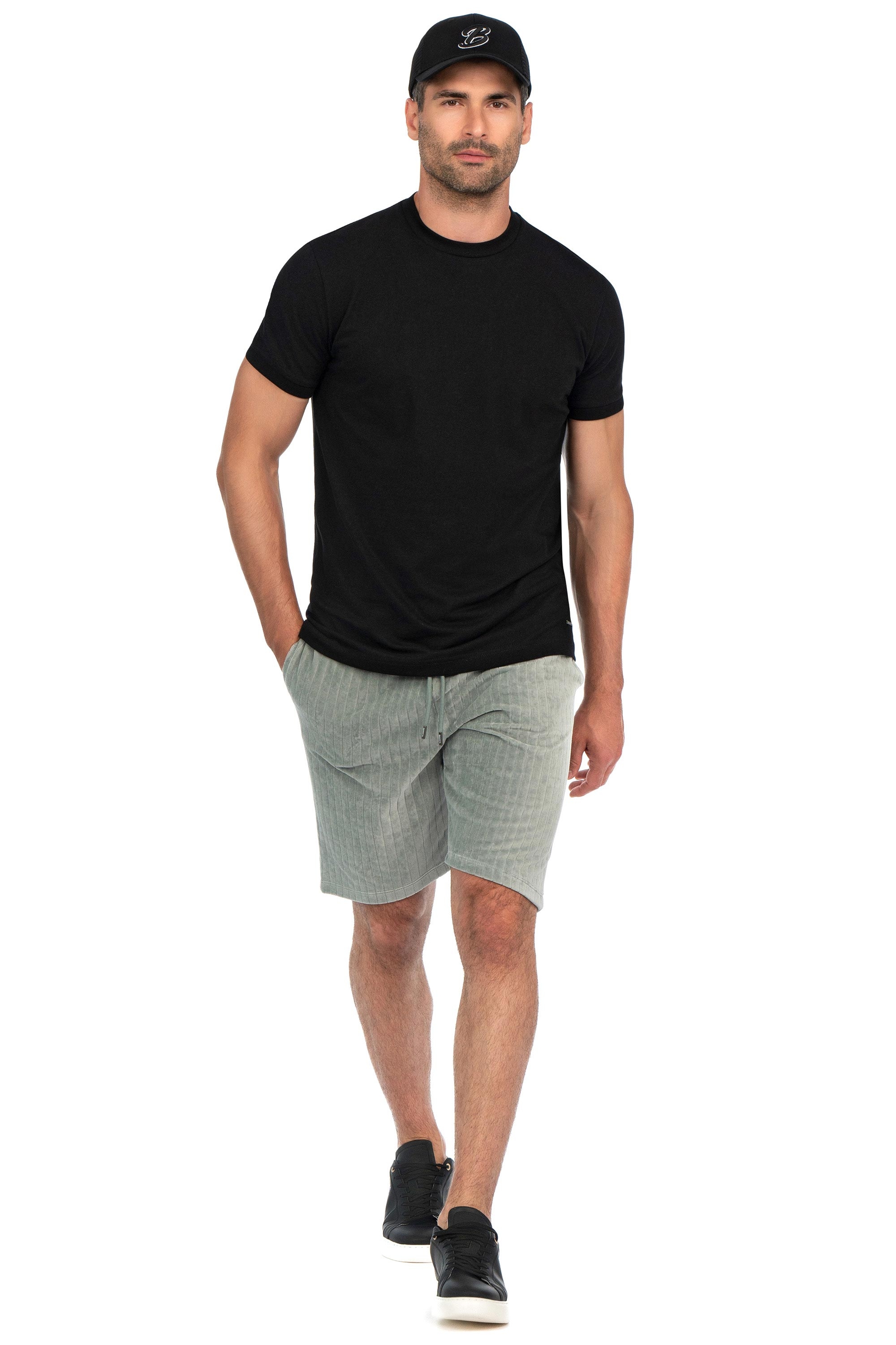 Black plain t-shirt 4