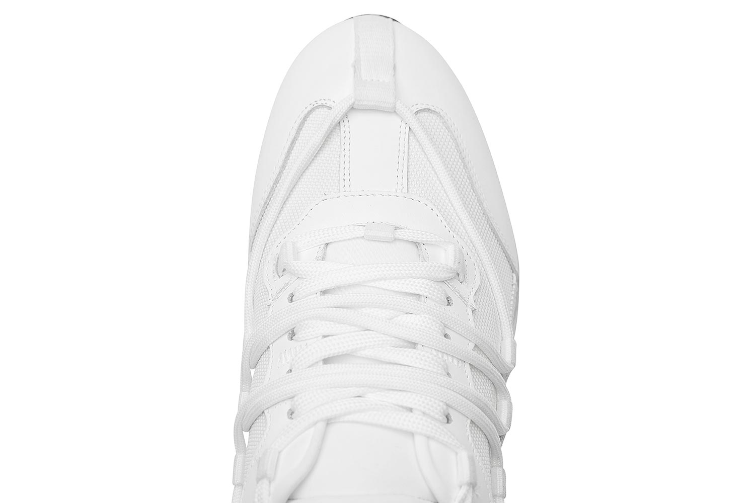 Sneakers albi piele naturala 3