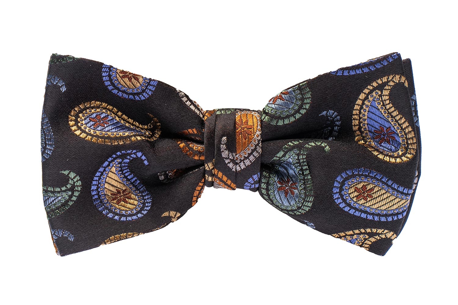 Papion negru print geometric 0