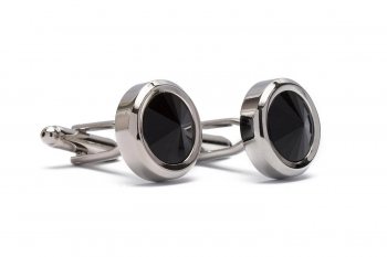 Silver cufflinks