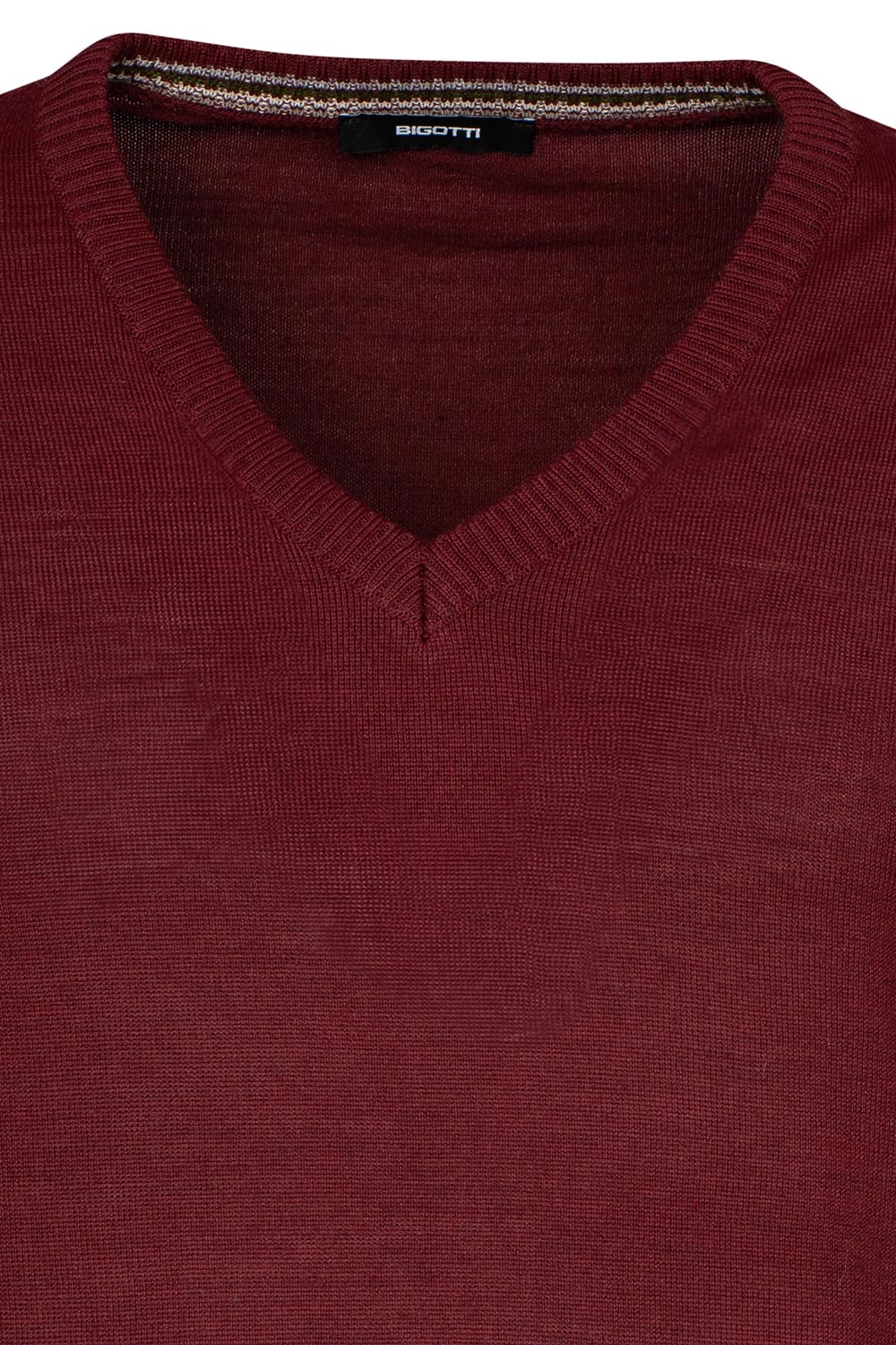 Slim body burgundy sweater 1