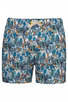 Short multicolor print 