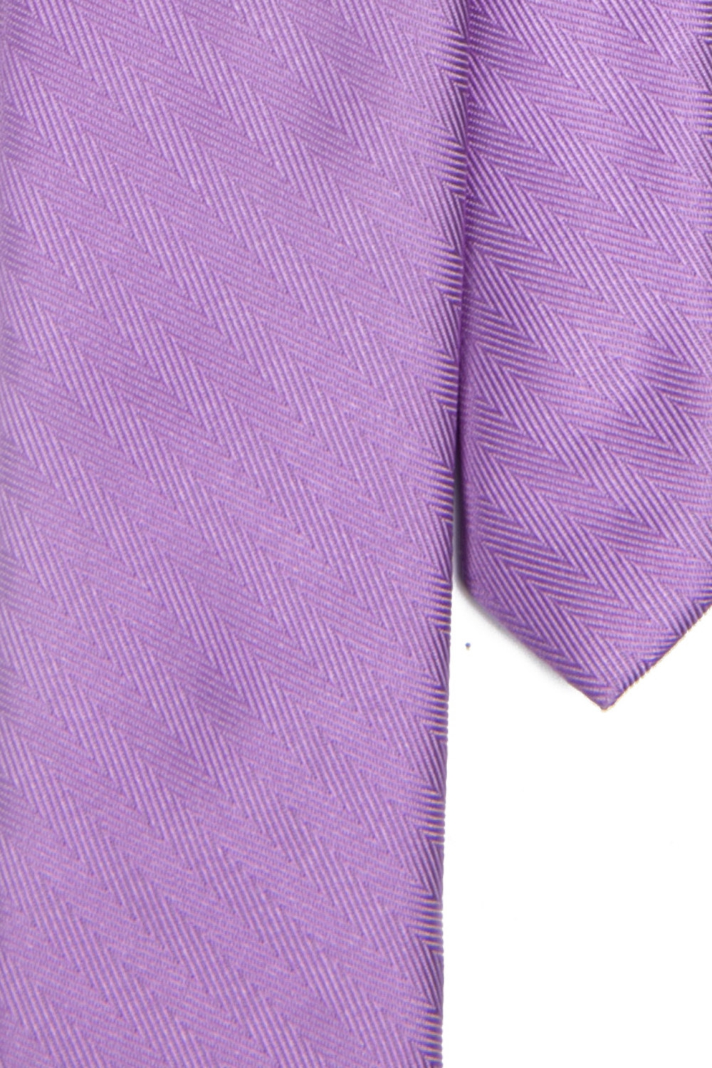 Cravata 100% poliester lila structuri 1