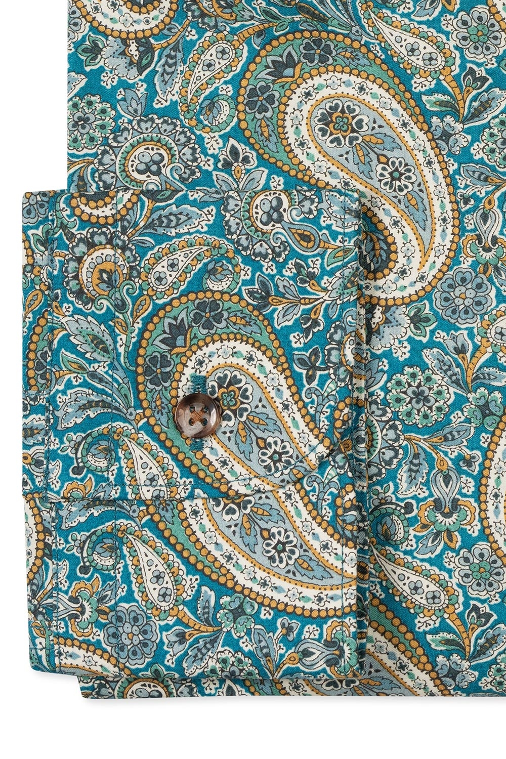 Camasa slim verde print floral 2