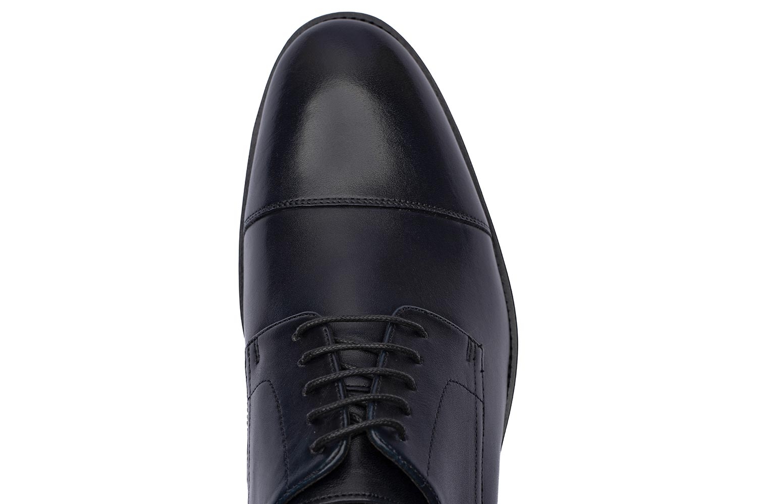 Pantofi bleumarin piele naturala 3