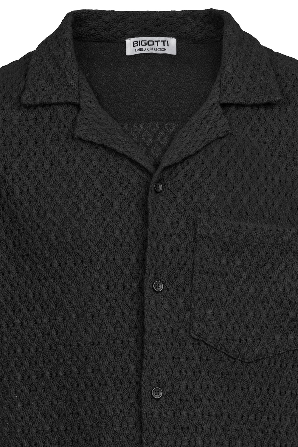 Camasa regular neagra uni 1