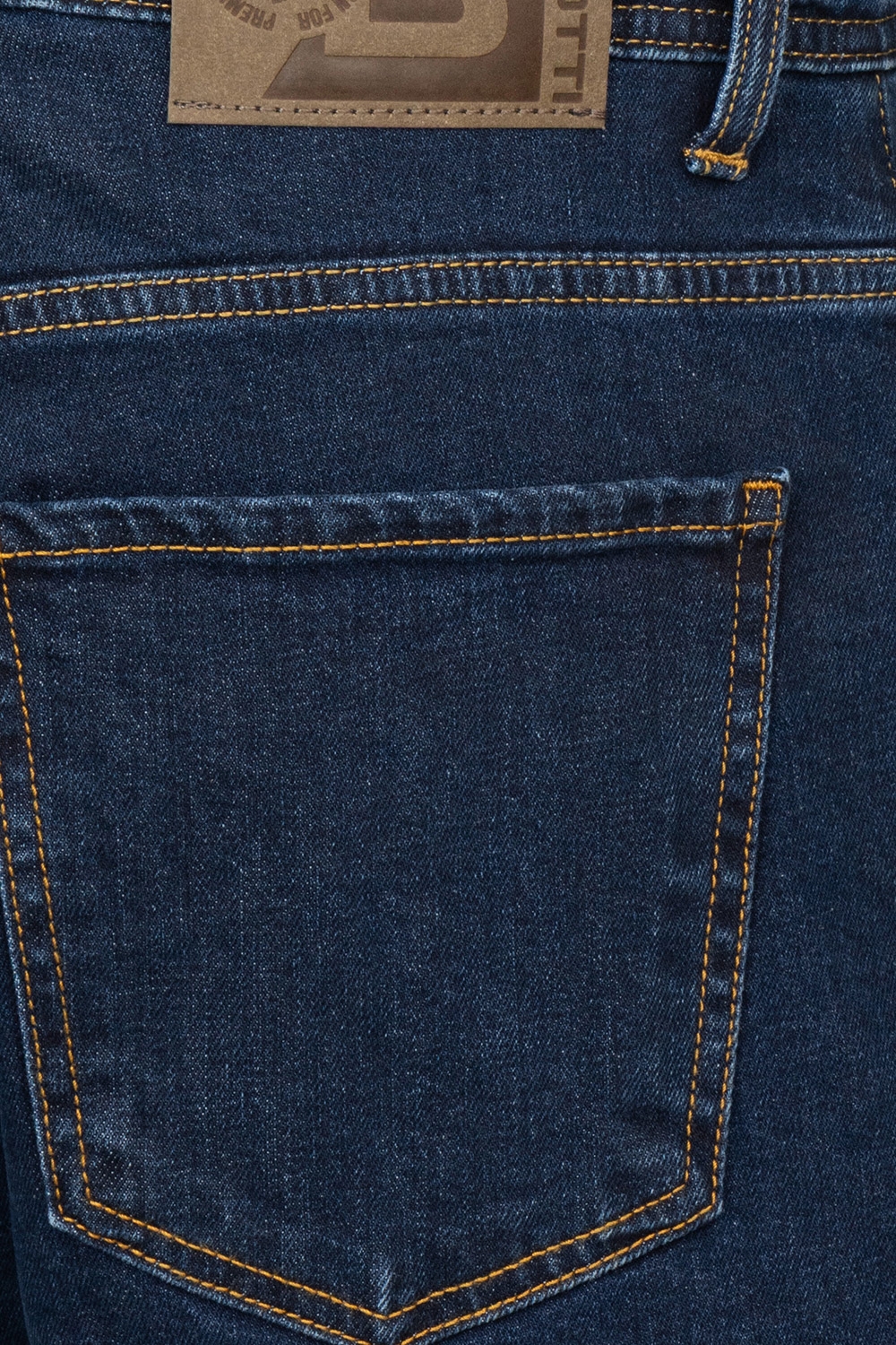 Blugi scurti slim bleumarin 3