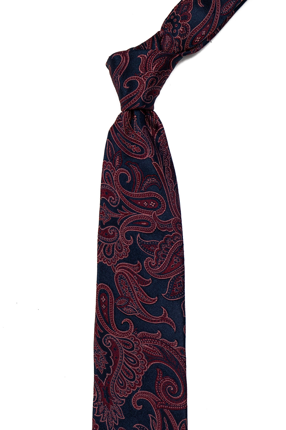 Matase tesuta burgundy floral 1