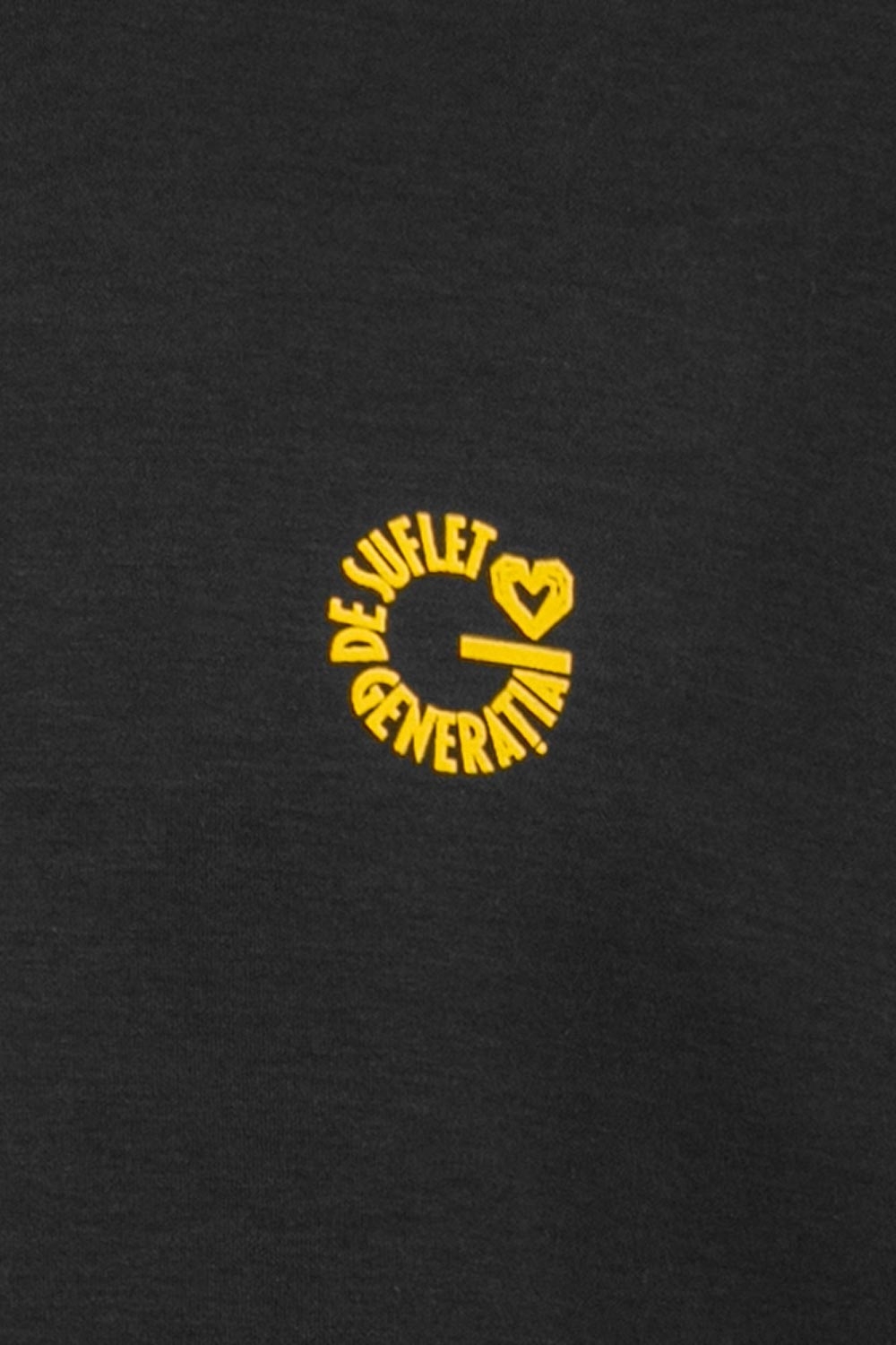 Tricou oversize negru generatia de suflet 1