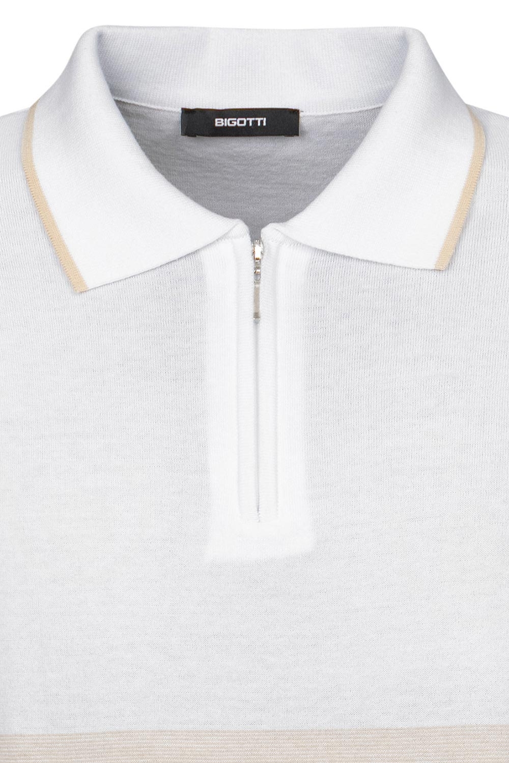 Beige plain t-shirt 1