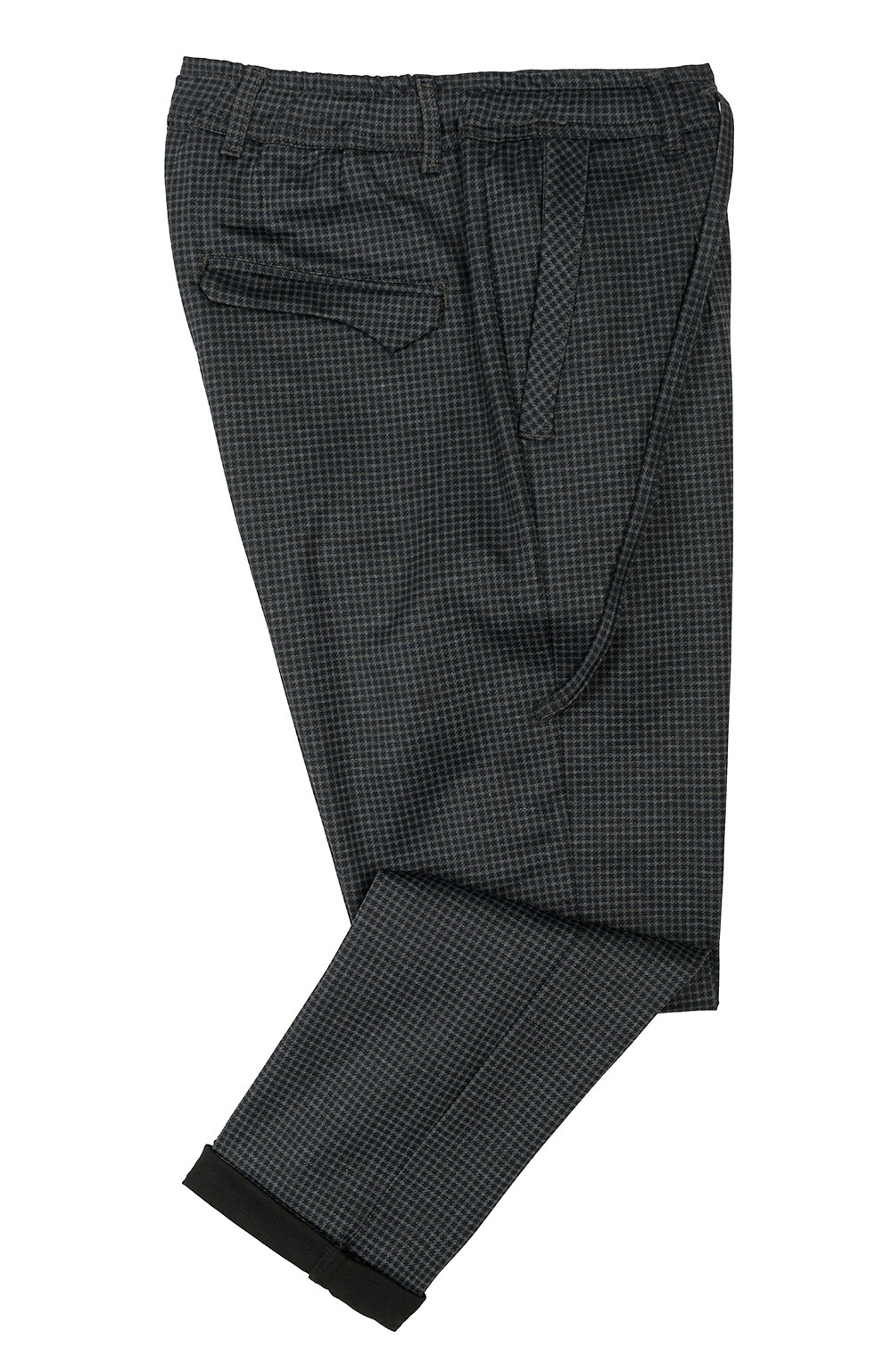 Pantaloni bleumarin in carouri 1