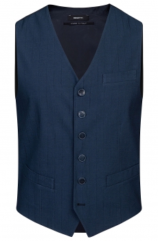 Vesta slim albastra uni