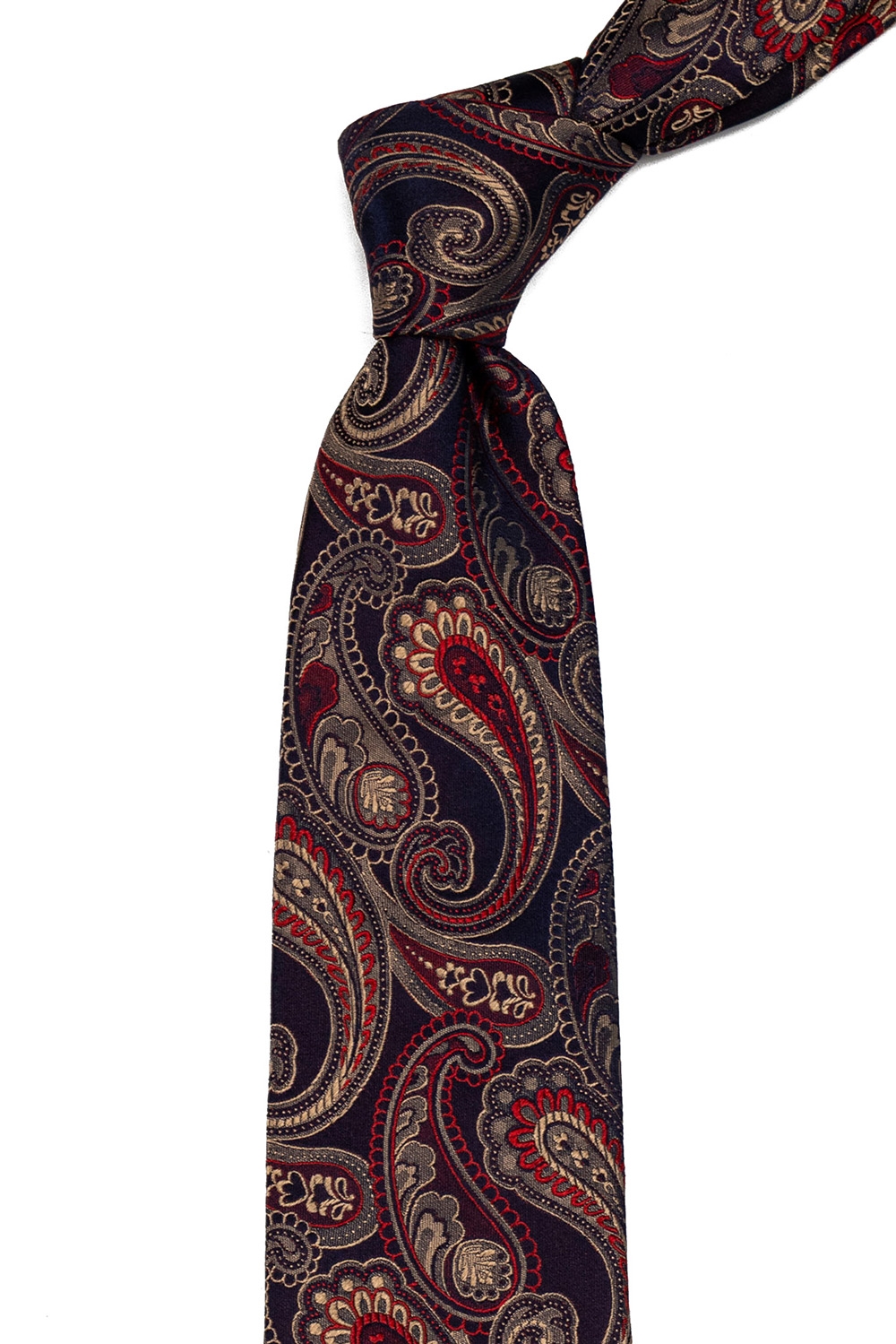 Matase tesuta burgundy floral 1