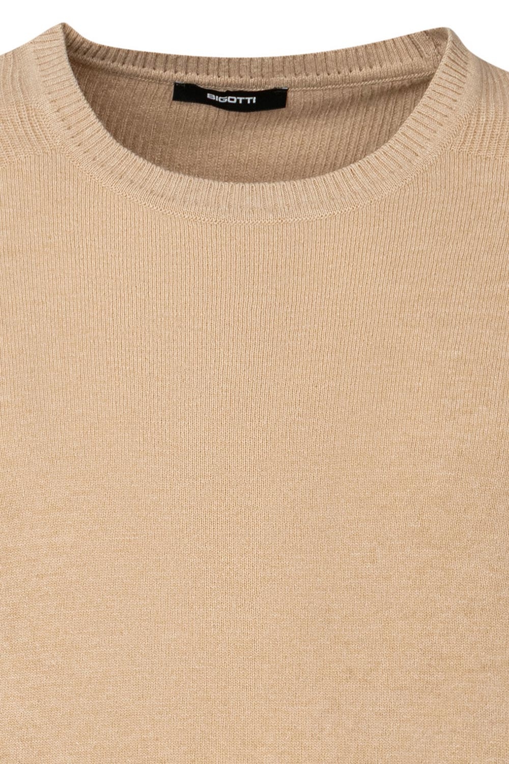 Slim body beige sweater 1