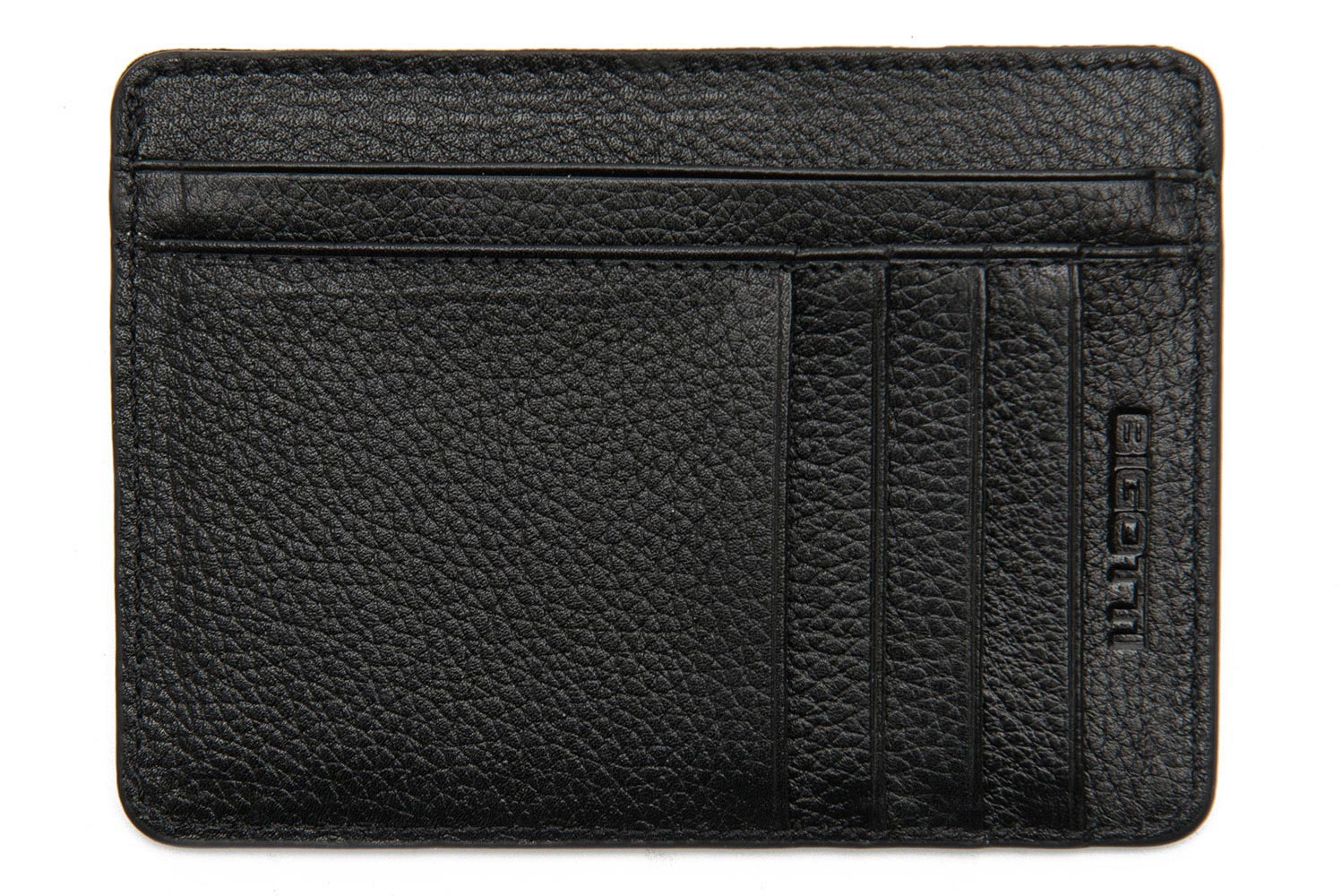 Wallet black genuine leather 1