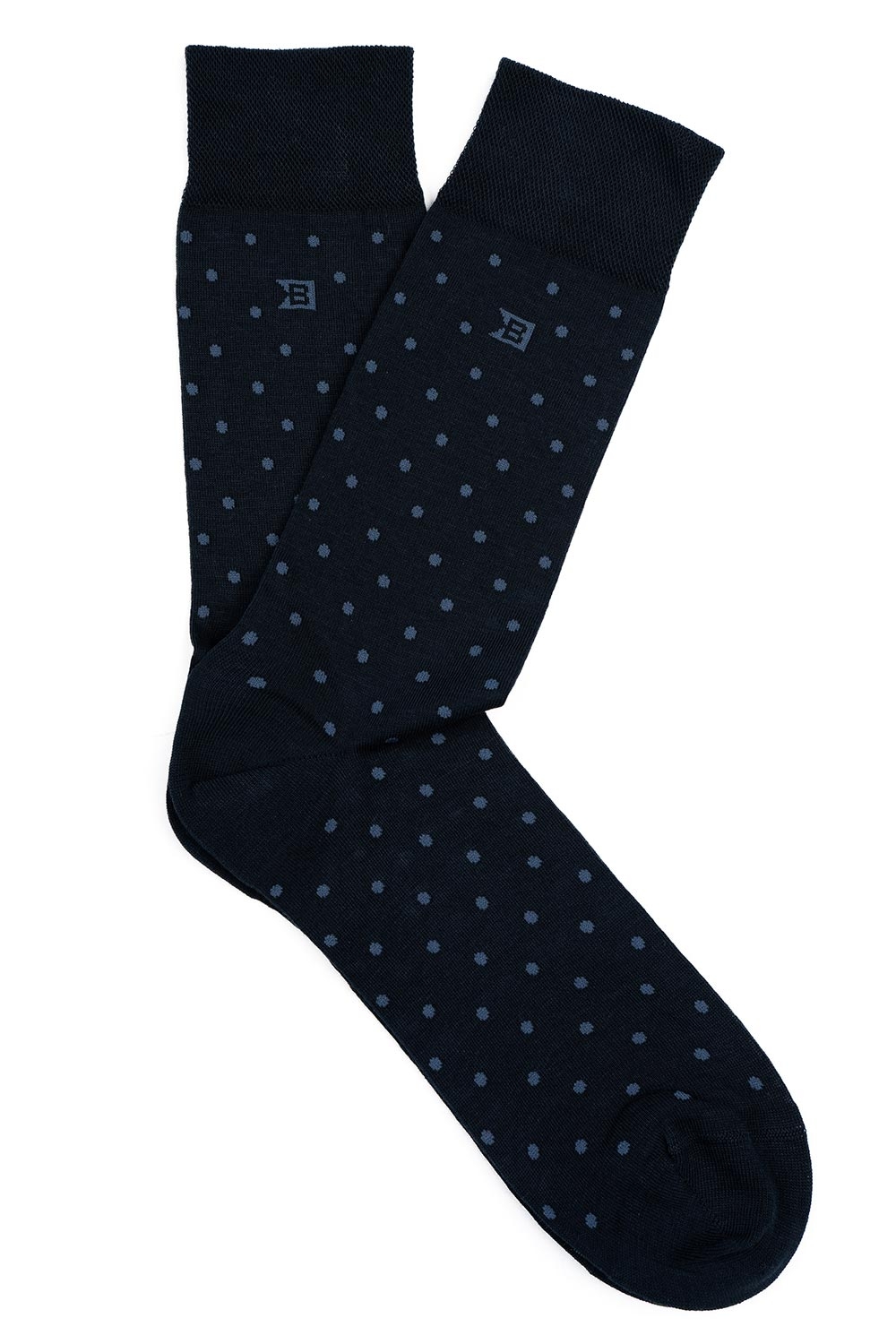 Sosete bleumarin print geometric 0