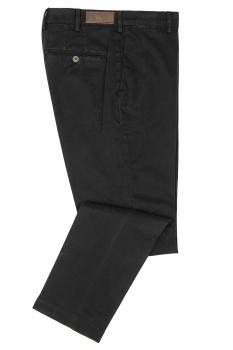 Pantaloni regular negri uni