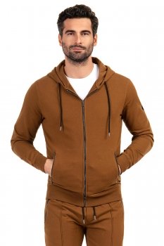 Brown hoodies