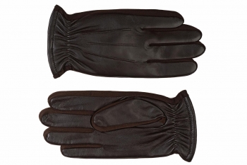 Brown gloves