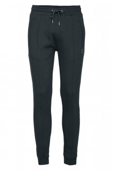 Slim body navy plain trousers