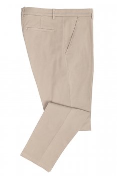 Pantaloni slim bej uni