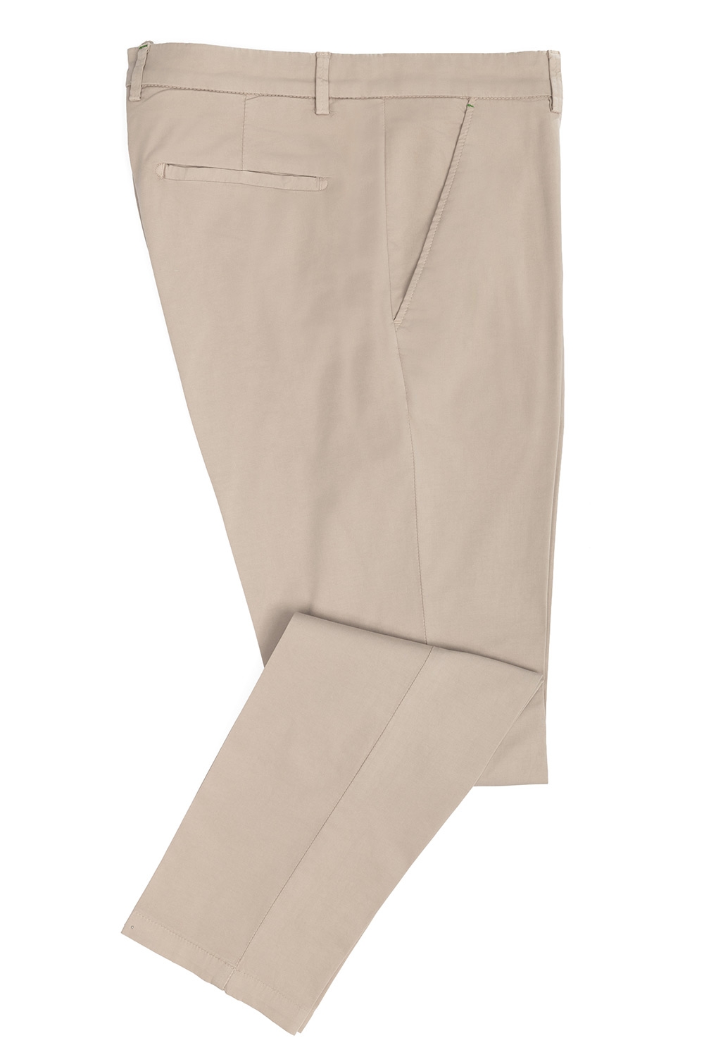 Pantaloni slim bej uni 0