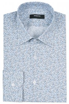 Camasa shaped alba print floral