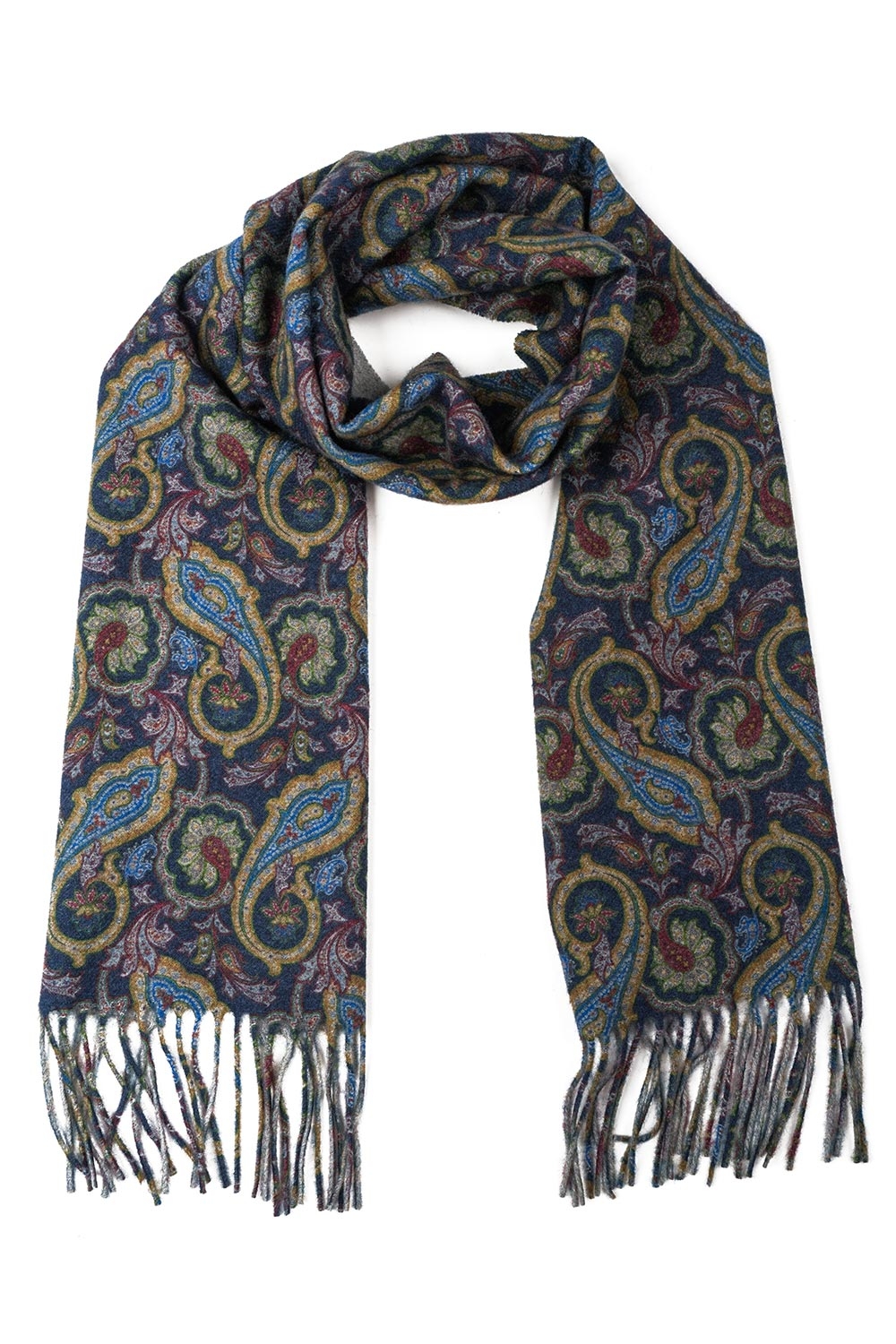 Esarfa bleumarin print floral 0