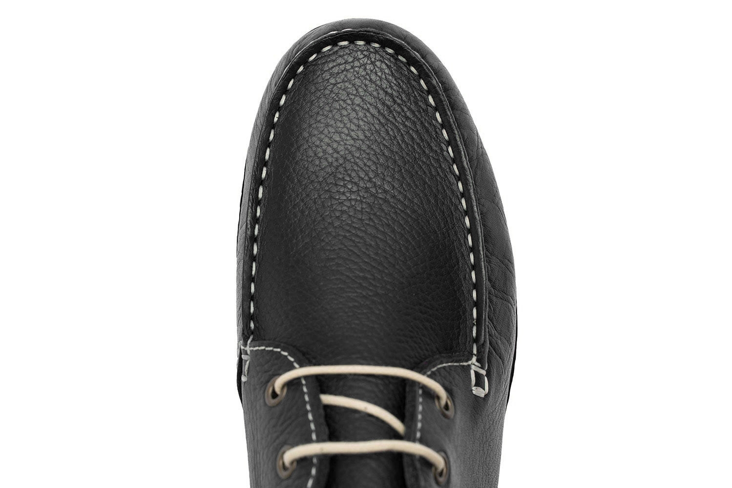 Boat shoes negri piele naturala 3