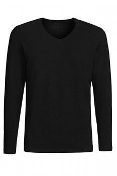 Black plain t-shirt