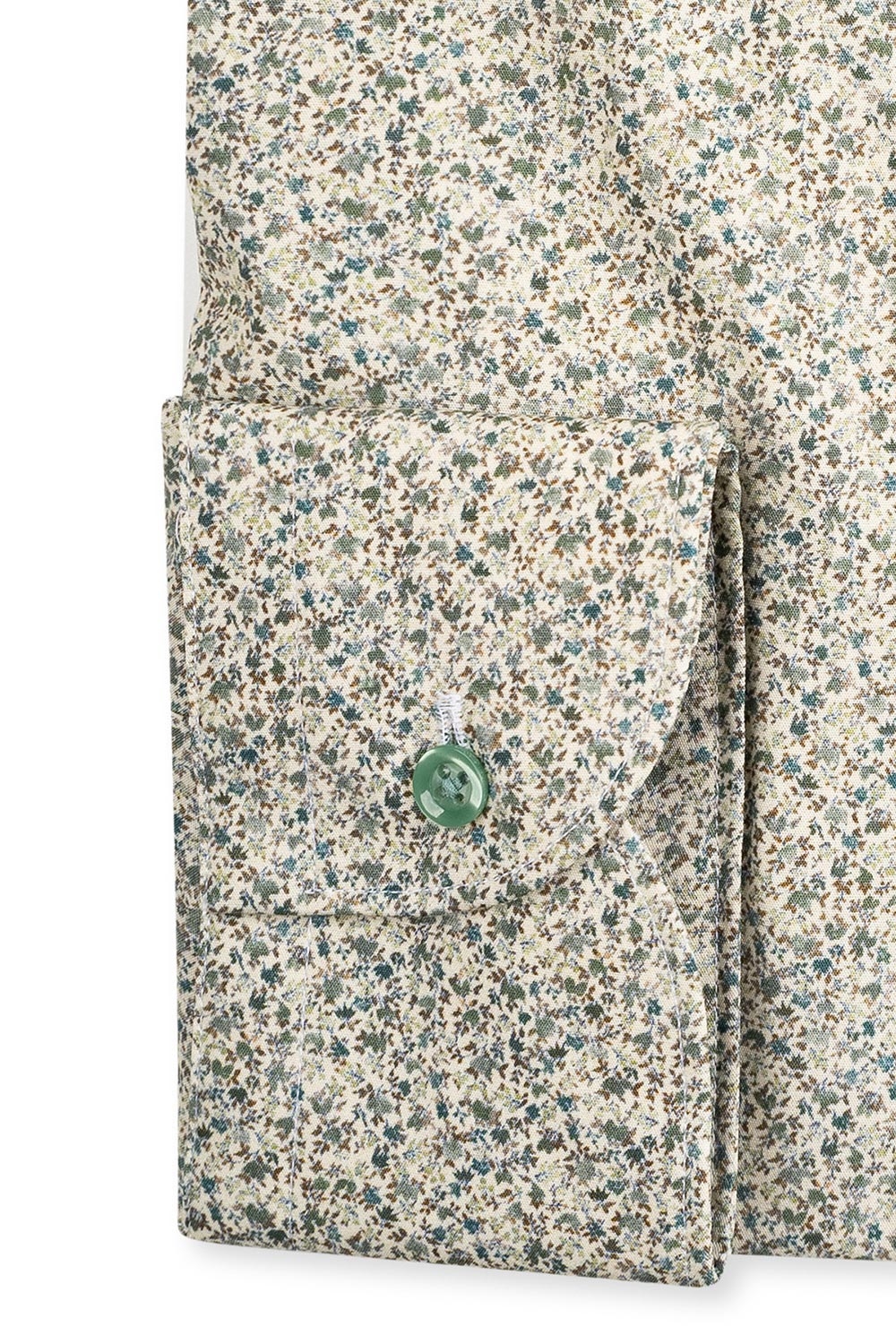 Camasa shaped alba print floral 2