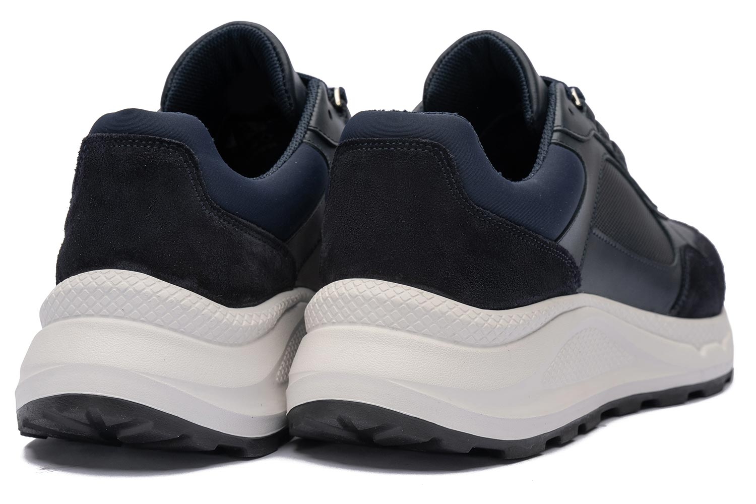 Navy neopren, piele intoarsa, piele mata shoes 2