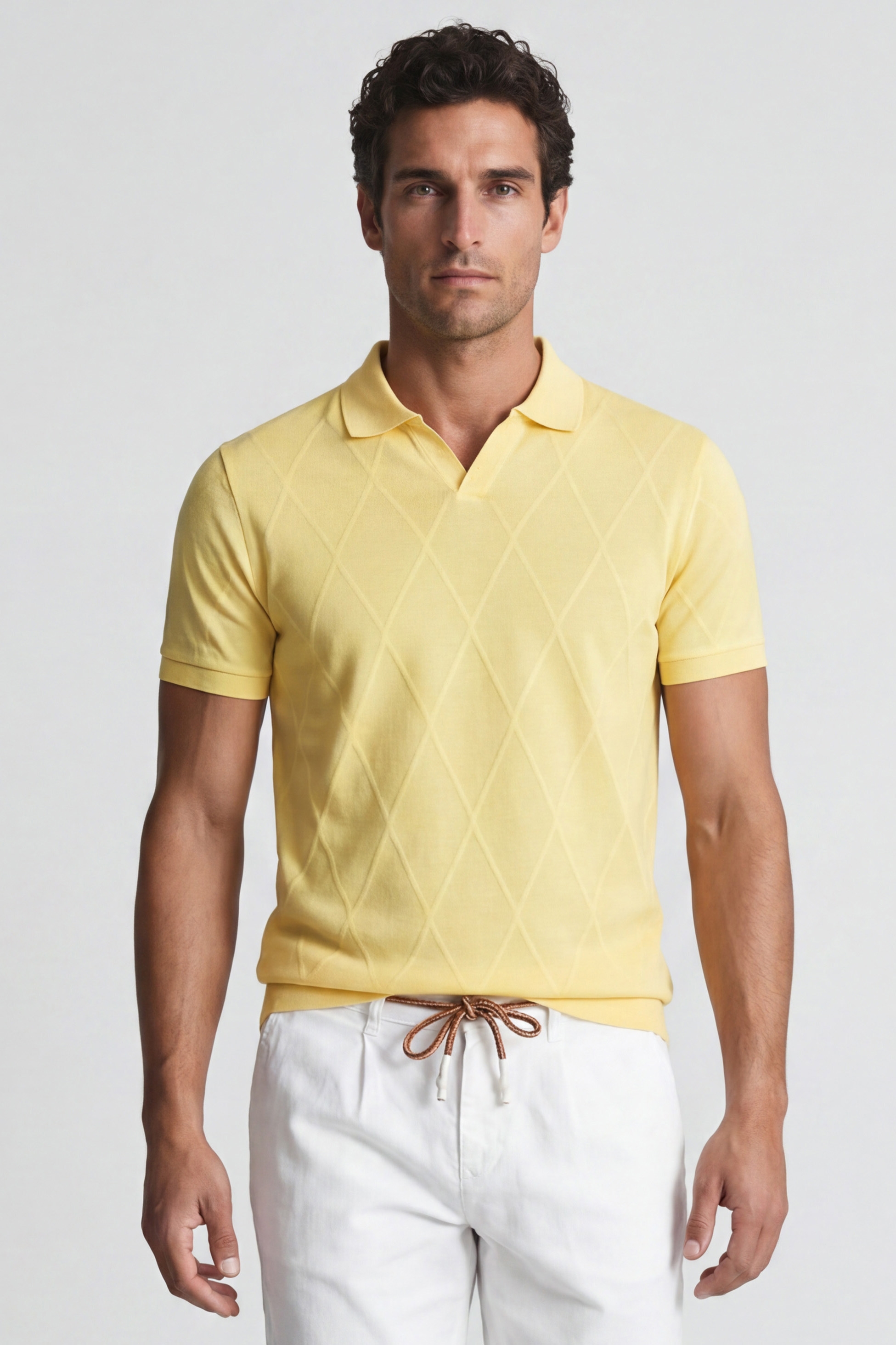 Yellow plain t-shirt 0