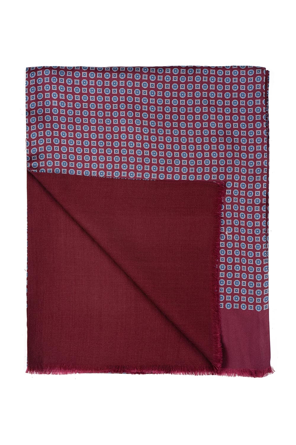 Burgundy scarf 1