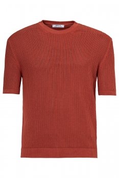 Tricou slim grena uni