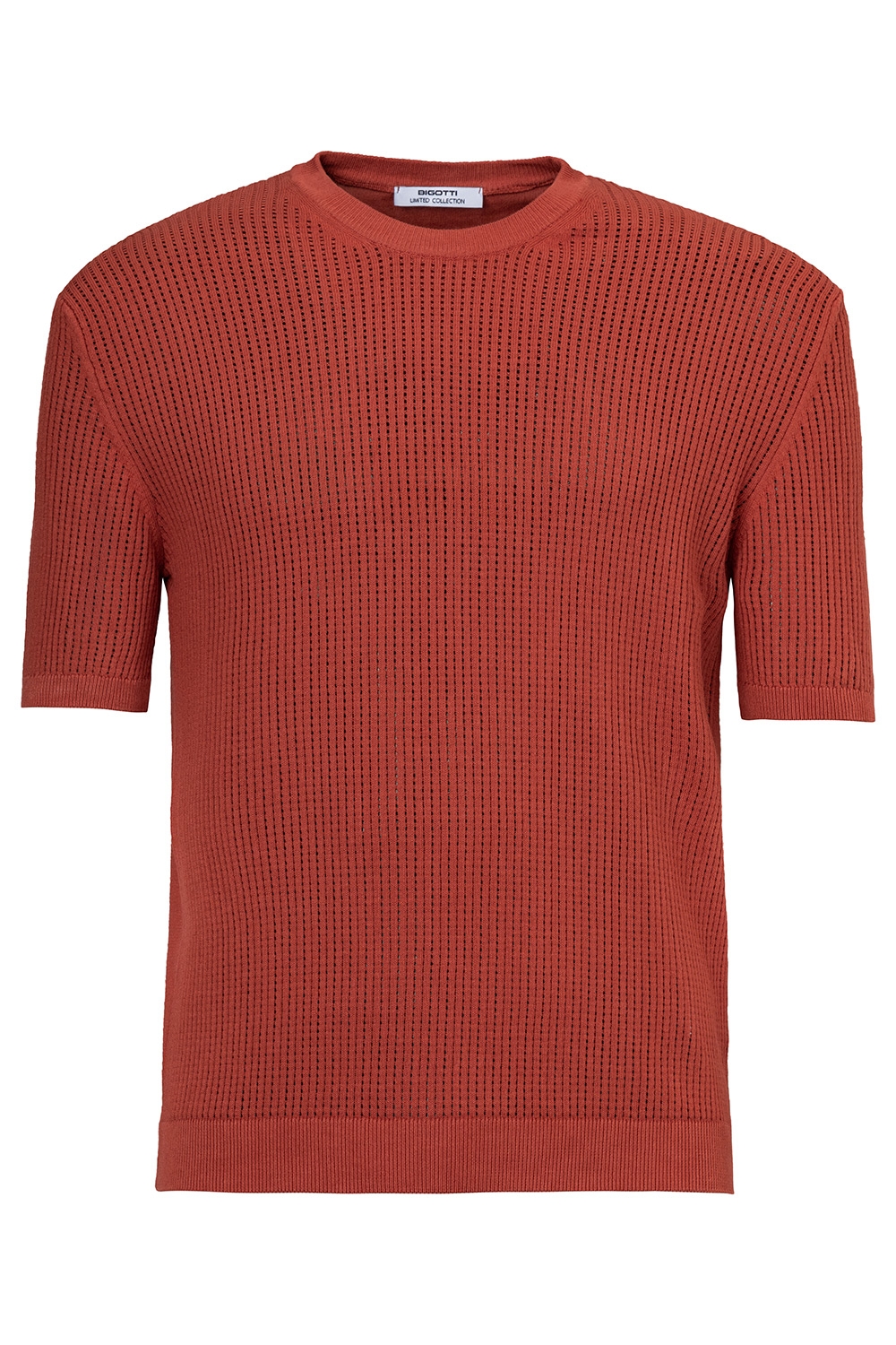 Tricou slim grena uni 0